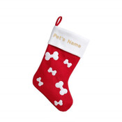 Red &White Pet Dog Stocking
